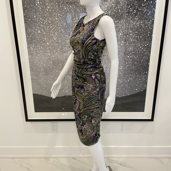 Etro Sleeveless Ruched Dress - Picture 3 of 11